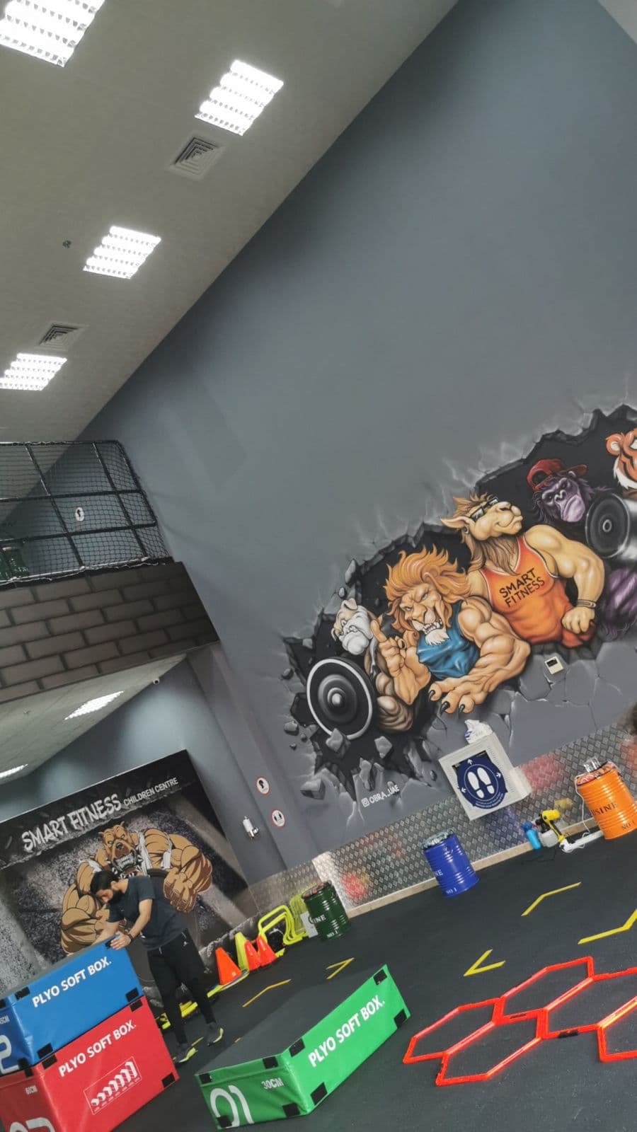Smart fitness children center